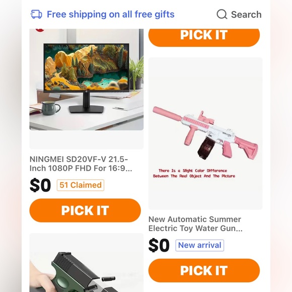 x5 100% OFF ITEMS COUPON TEMU - FREE SHIPPING ONLY 25 AVAILABLE NEW USERS ONLY - Picture 2 of 3